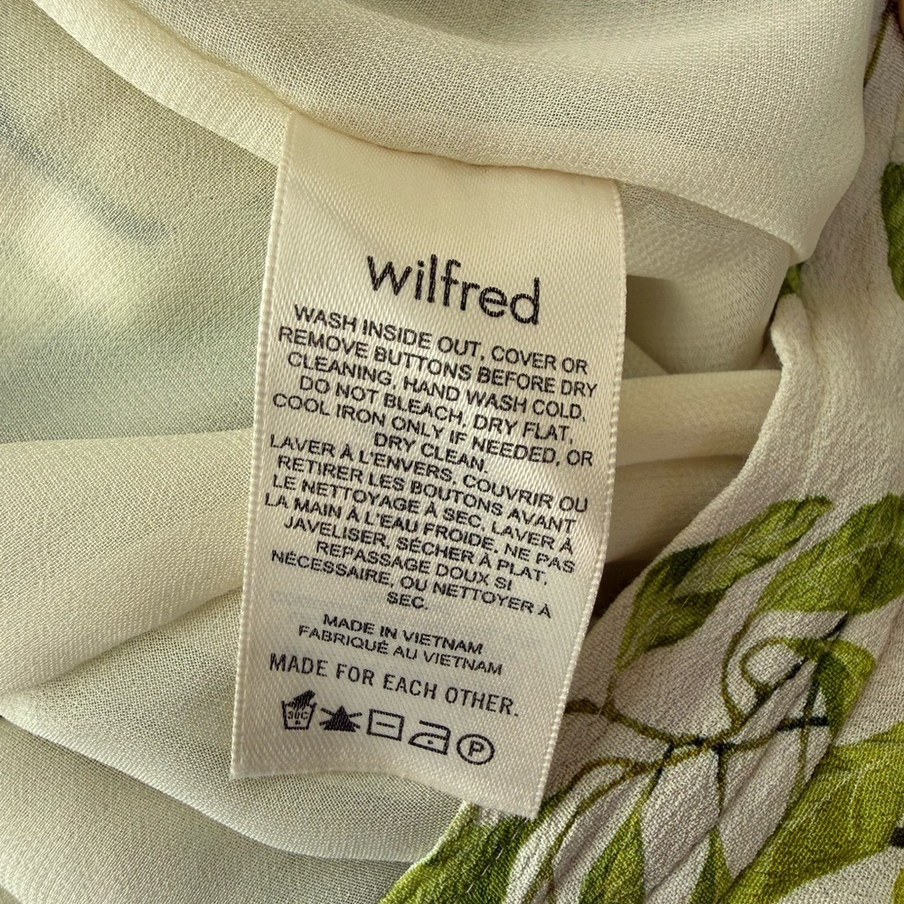 Wilfred Midi Avocado Skirt - Picture 6 of 6